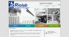 Desktop Screenshot of labriolab.com.br
